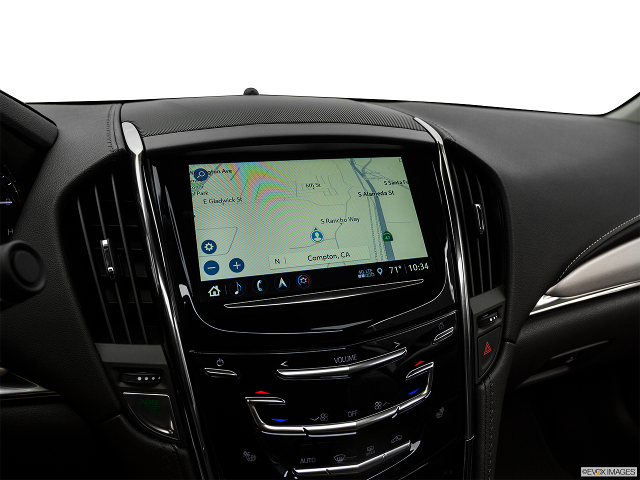 2019 Cadillac ATS Luxury Driver position view of navigation system. 