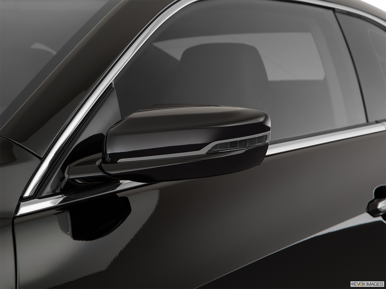 2019 Cadillac ATS Luxury Driver's side mirror, 3_4 rear 