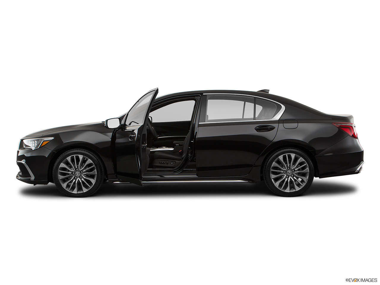 2019 Acura RLX Base Driver's side profile with drivers side door open. 