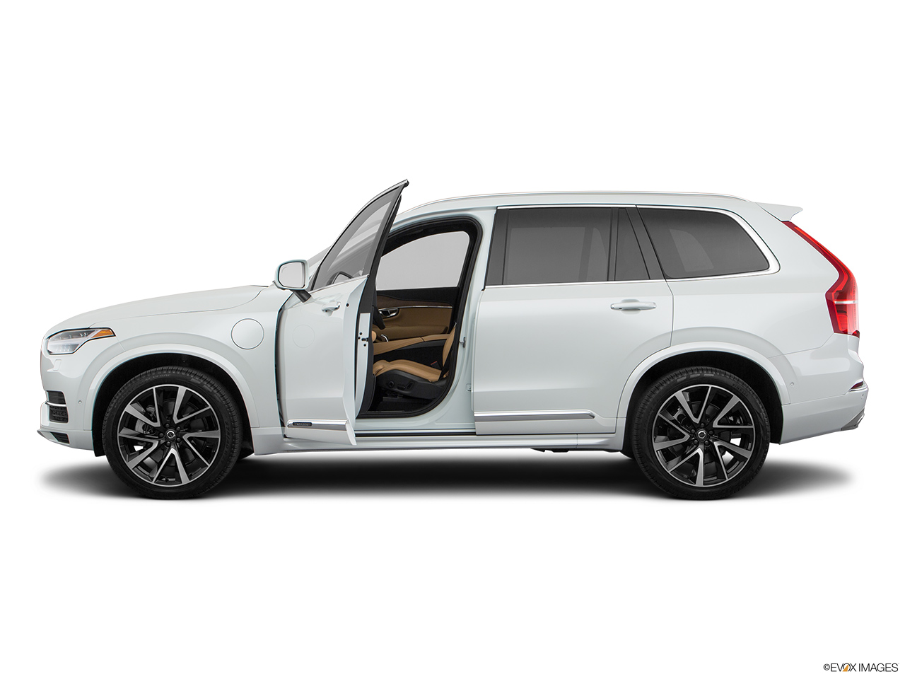 2019 Volvo XC90  T8 Inscription eAWD Plug-in Hybrid Driver's side profile with drivers side door open. 