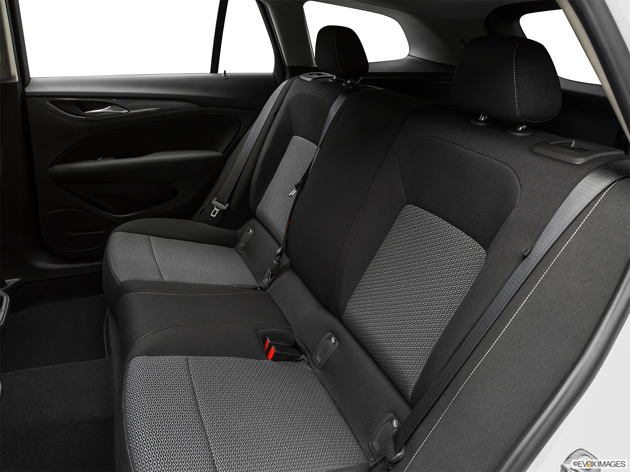 2018 Buick Regal Tourx  Preferred Rear seats from Drivers Side. 