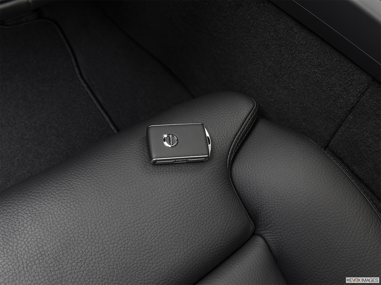 2019 Volvo XC60 T8 Inscription eAWD Plug-in Hybrid Key fob on driver's seat. 
