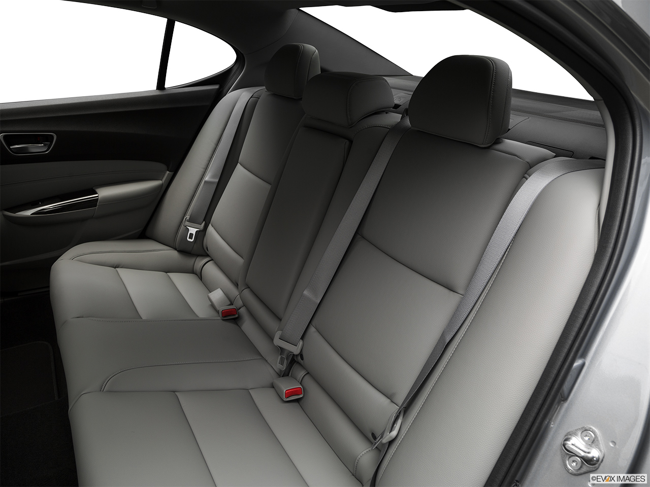 2020 Acura TLX 2.4 8-DCT P-AWS Rear seats from Drivers Side. 
