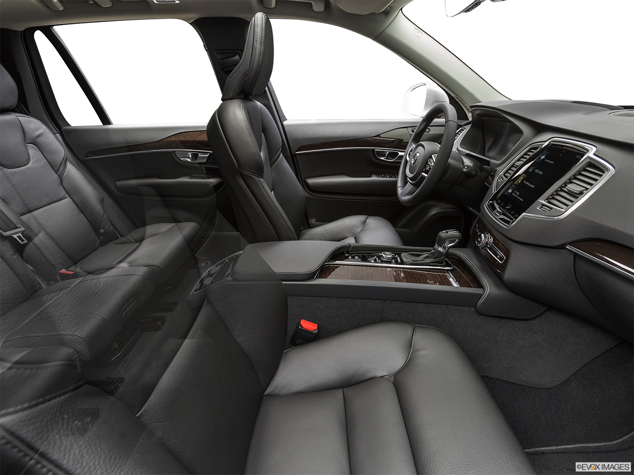 2019 Volvo XC90  T6 Momentum Fake Buck Shot - Interior from Passenger B pillar. 