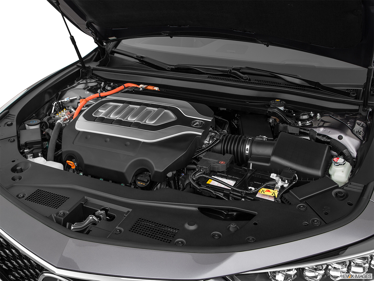 2020 Acura RLX Sport Hybrid SH-AWD Engine. 