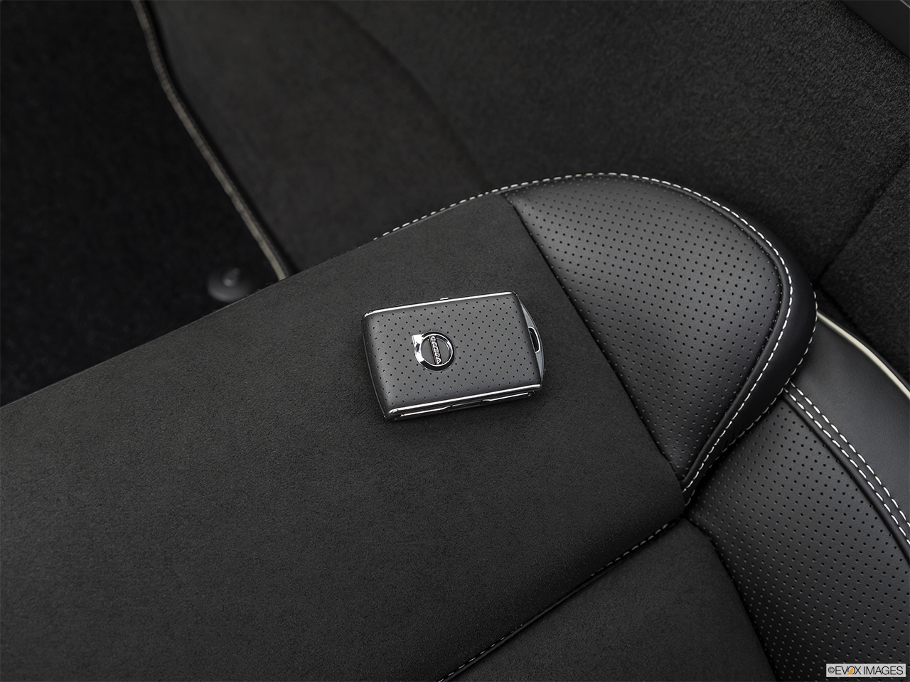 2019 Volvo XC60 T8 R-Design eAWD Plug-in Hybrid Key fob on driver's seat. 
