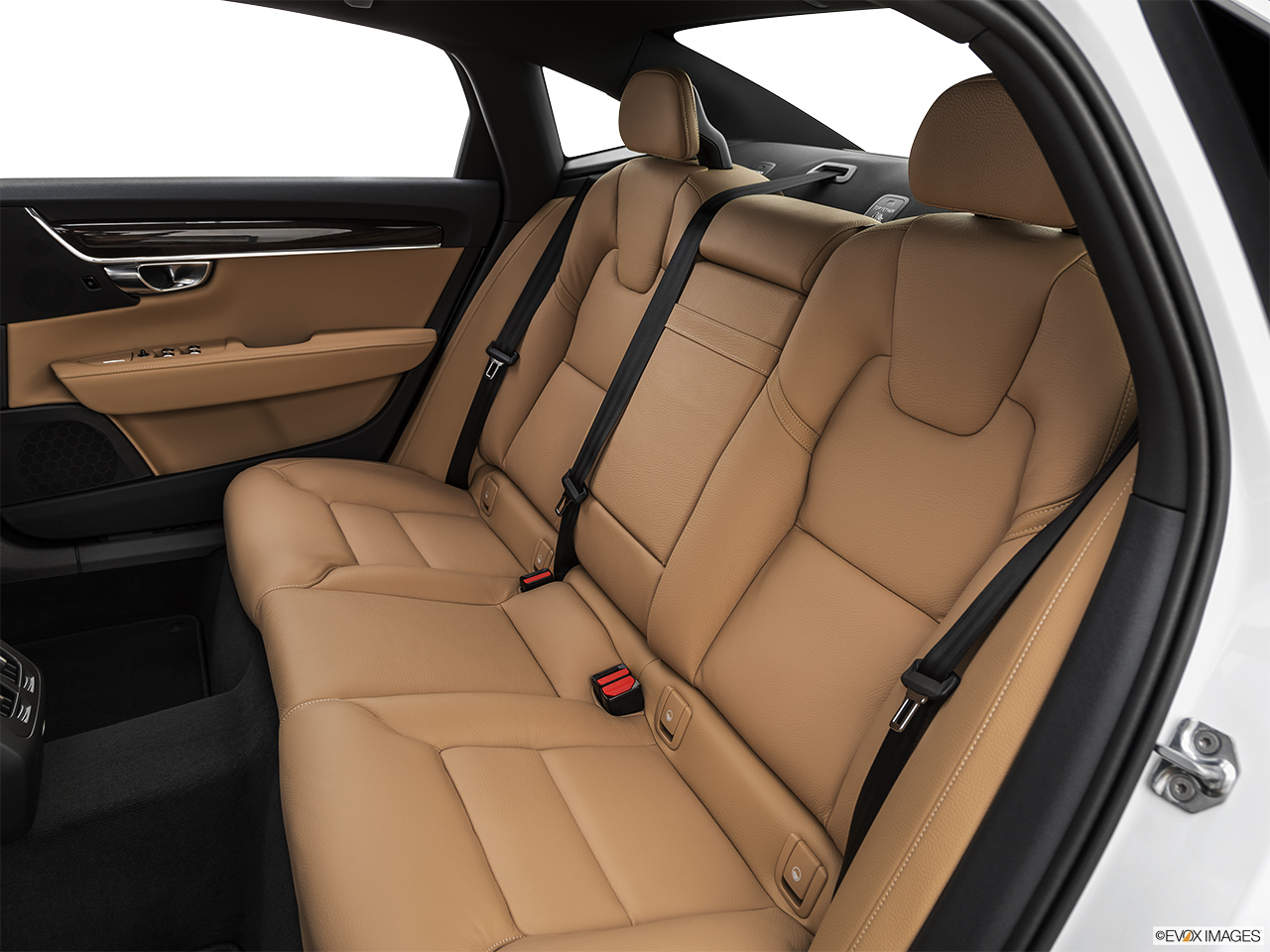 2019 Volvo S90 T5 Momentum Rear seats from Drivers Side. 