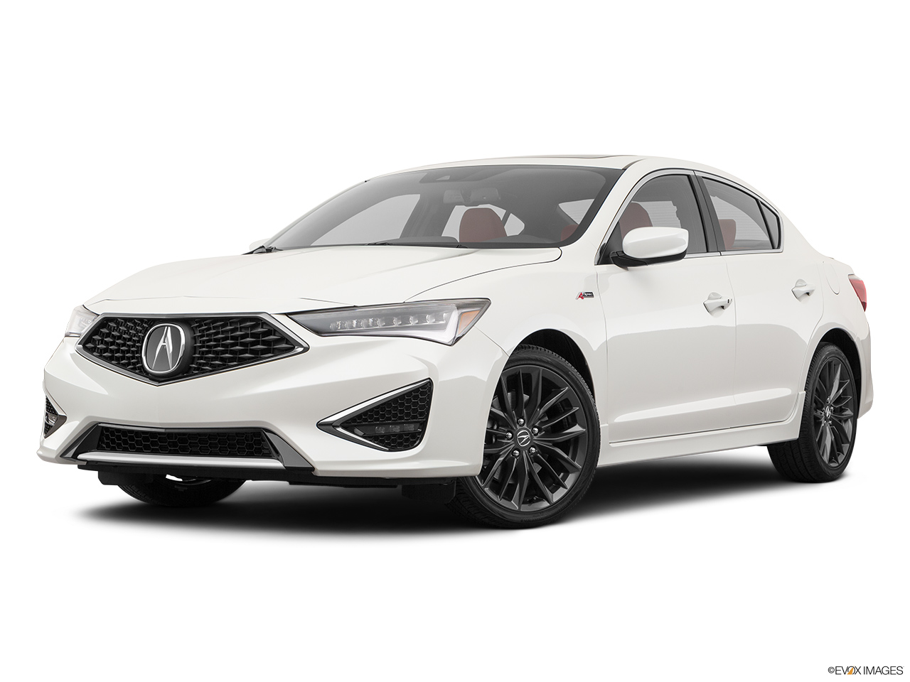2020 Acura ILX Premium and A-Spec Package Front angle medium view. 