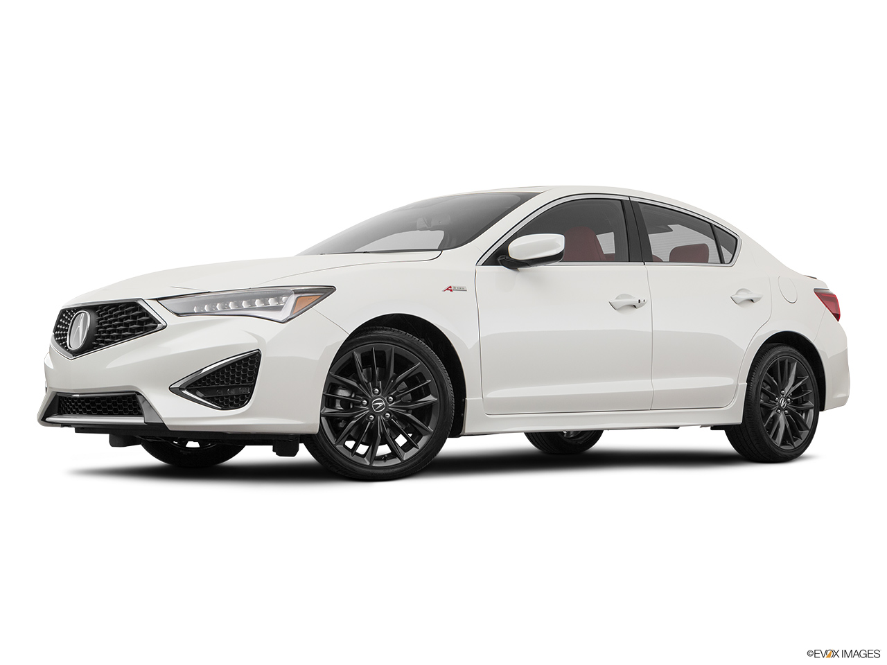2020 Acura ILX Premium and A-Spec Package Low/wide front 5/8. 