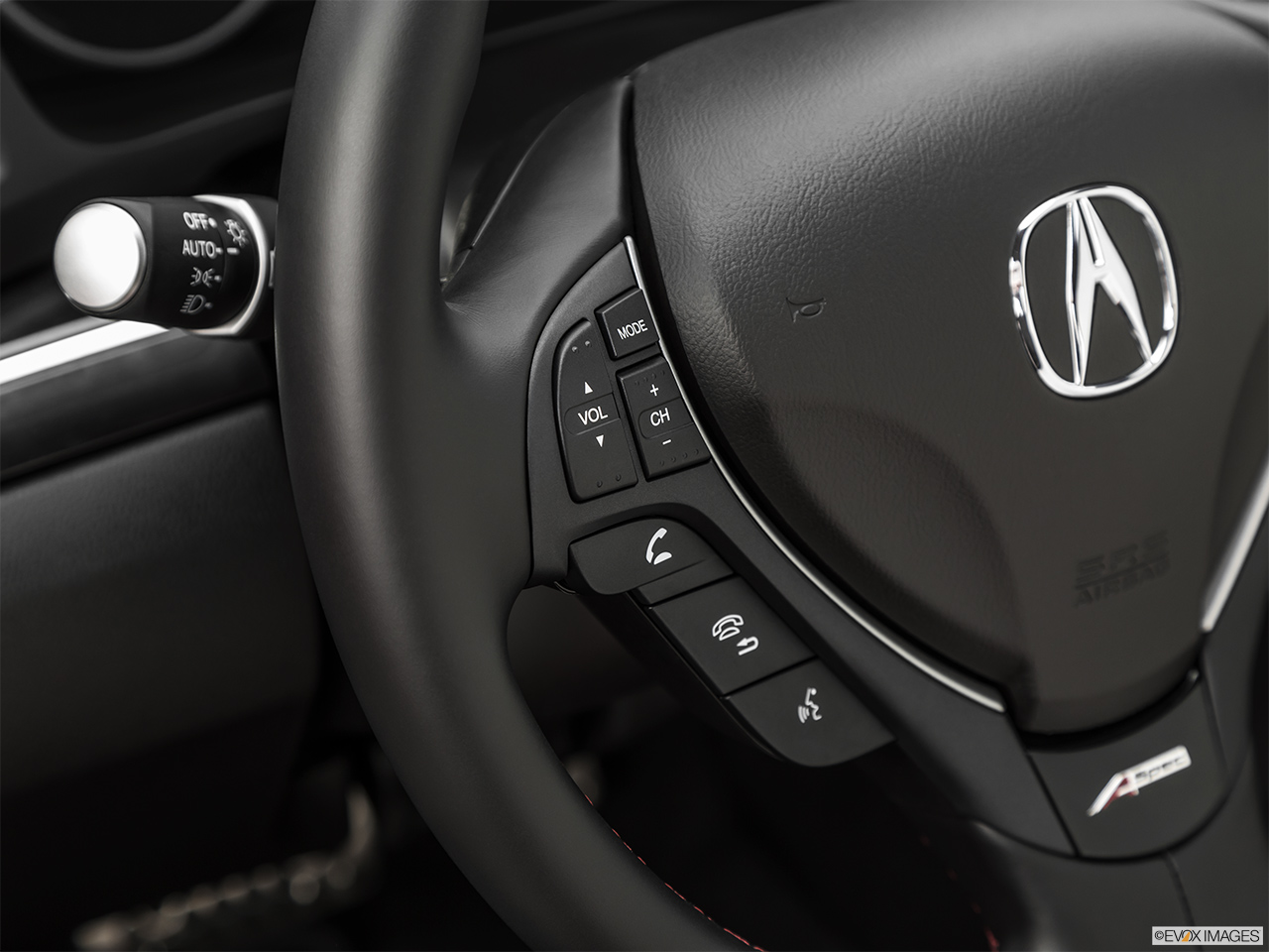 2020 Acura ILX Premium and A-Spec Package Steering Wheel Controls (Left Side) 