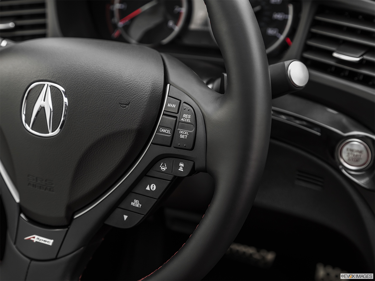2019 Acura ILX Premium and A-Spec Package Steering Wheel Controls (Right Side) 