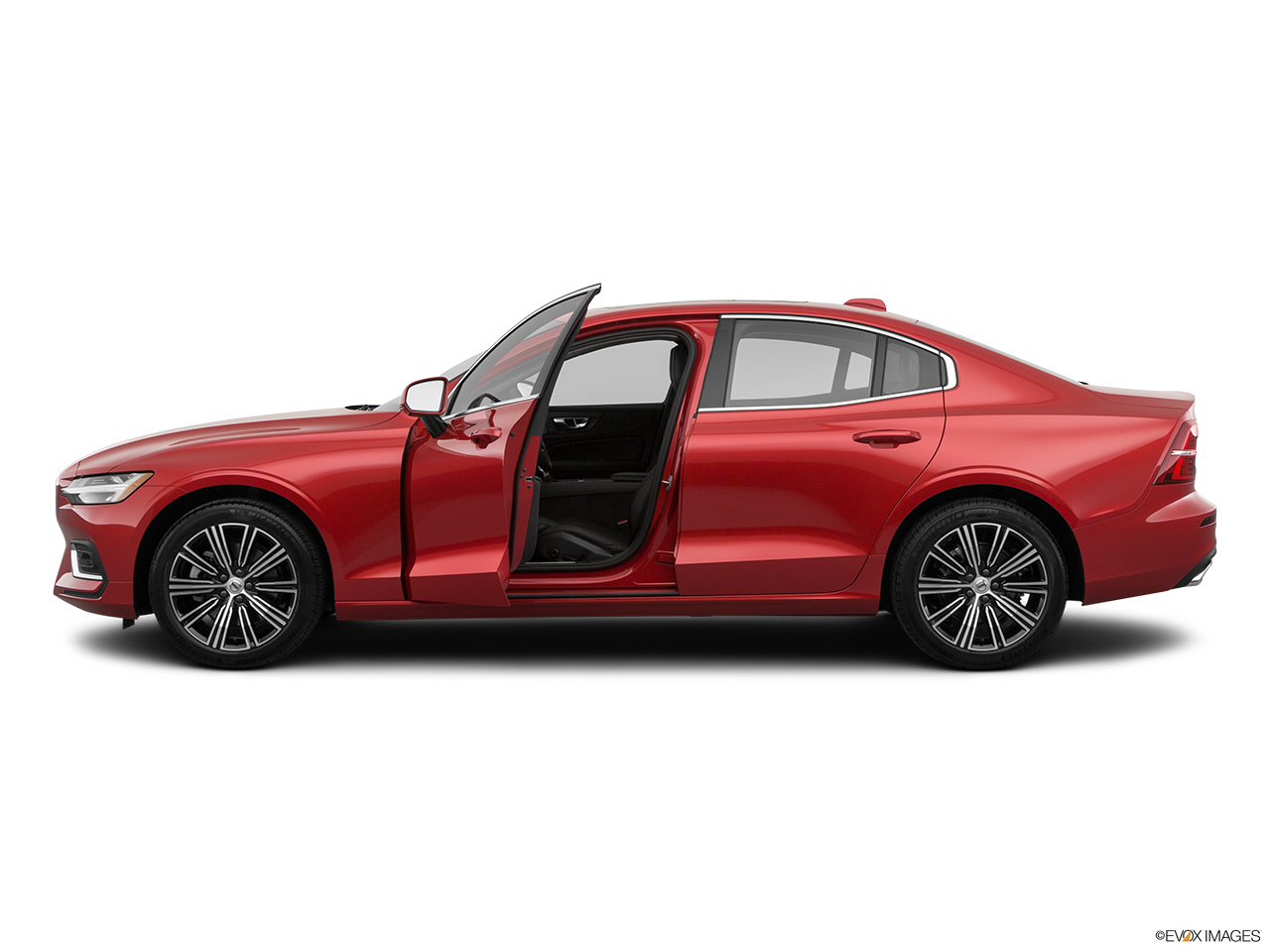 2020 Volvo S60 T5 Inscription Driver's side profile with drivers side door open. 