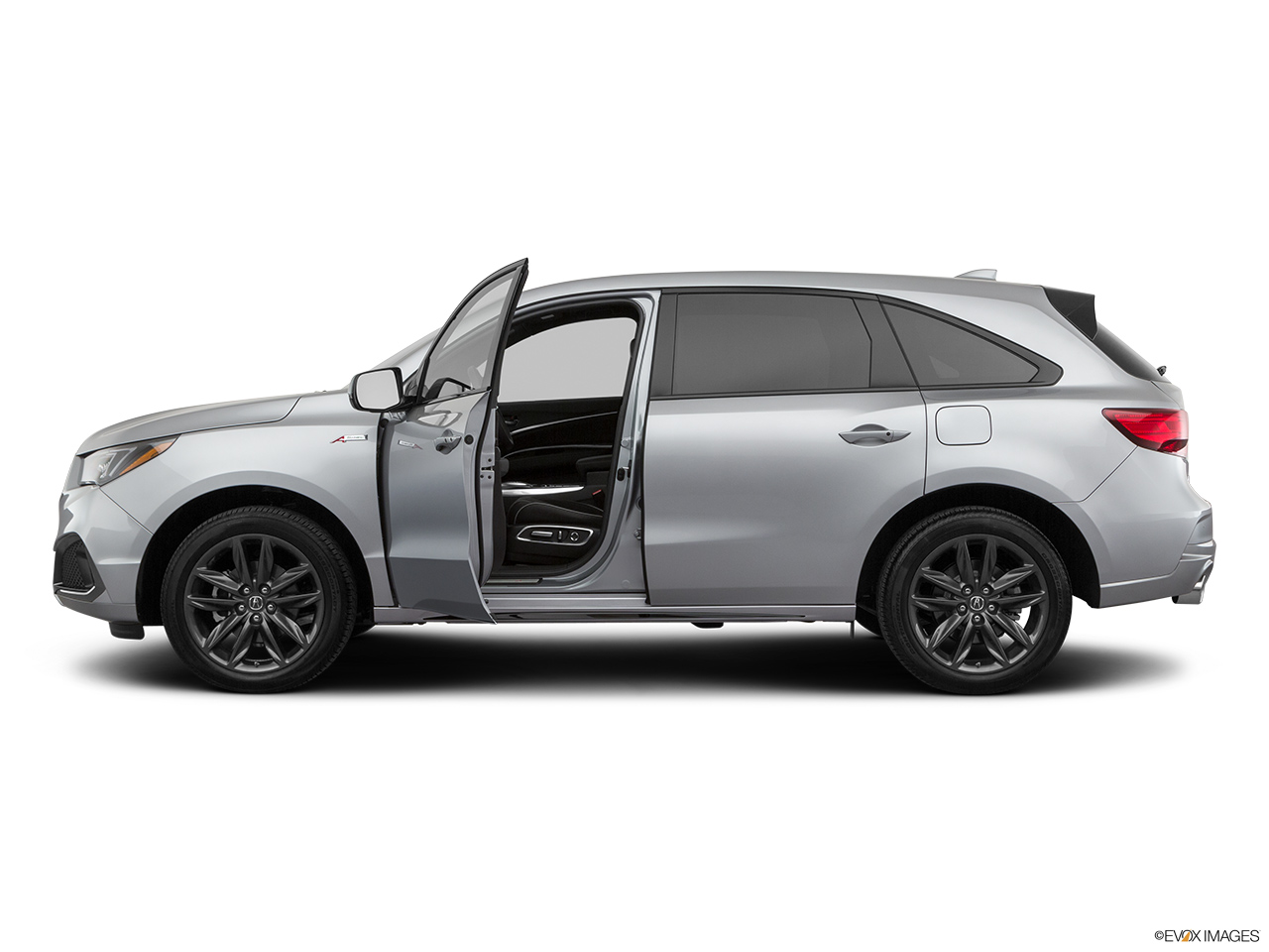 2020 Acura MDX Base Driver's side profile with drivers side door open. 