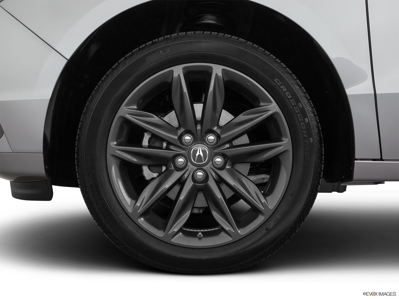 2020 Acura MDX Base Front Drivers side wheel at profile. 