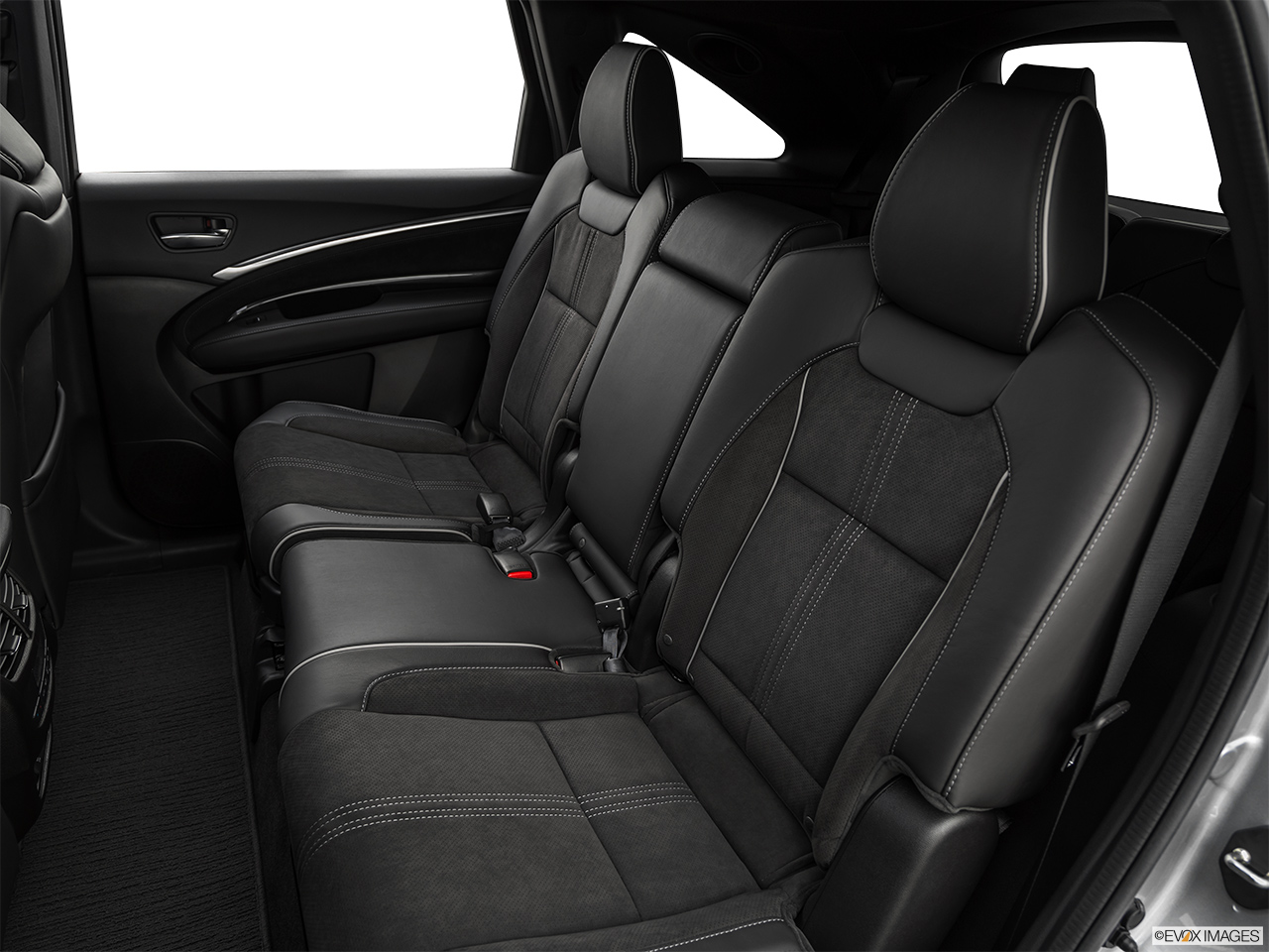 2020 Acura MDX Base Rear seats from Drivers Side. 