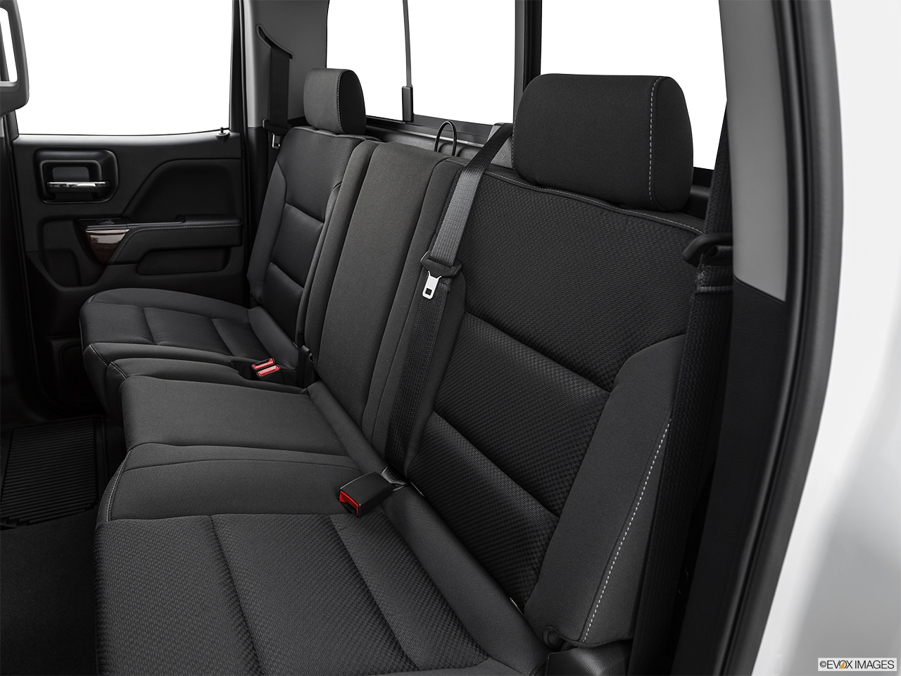 2019 GMC Sierra 2500HD SLE Rear seats from Drivers Side. 
