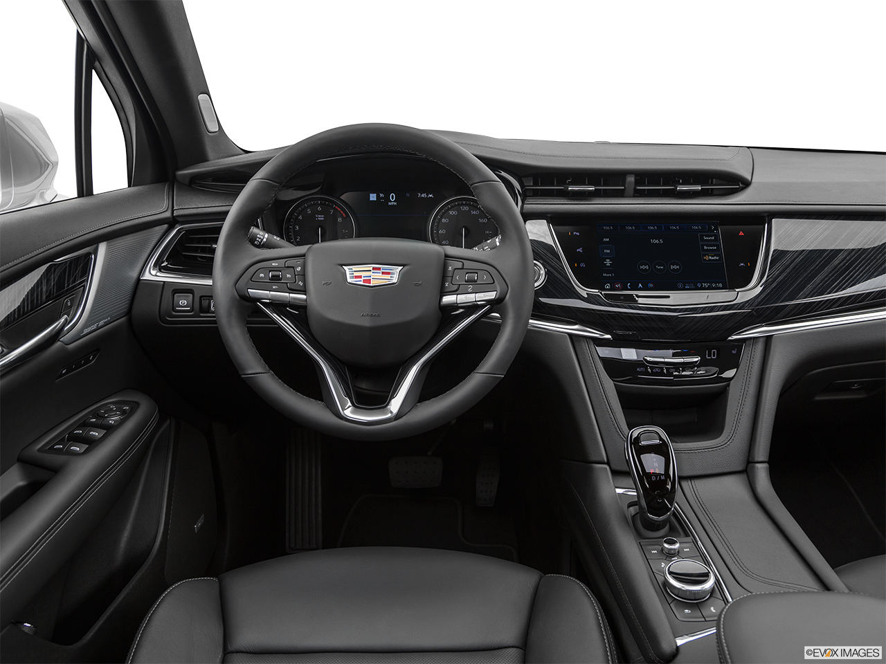 2020 Cadillac XT6 Premium Luxury Steering wheel/Center Console. 