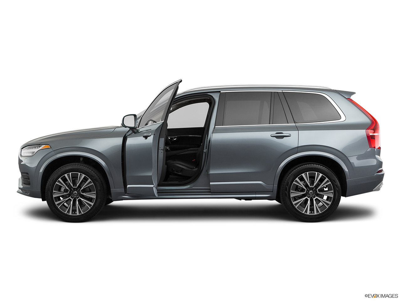2020 Volvo XC90 T5 Momentum Driver's side profile with drivers side door open. 