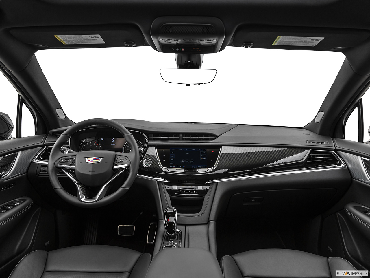 2020 Cadillac XT6 Sport Centered wide dash shot 