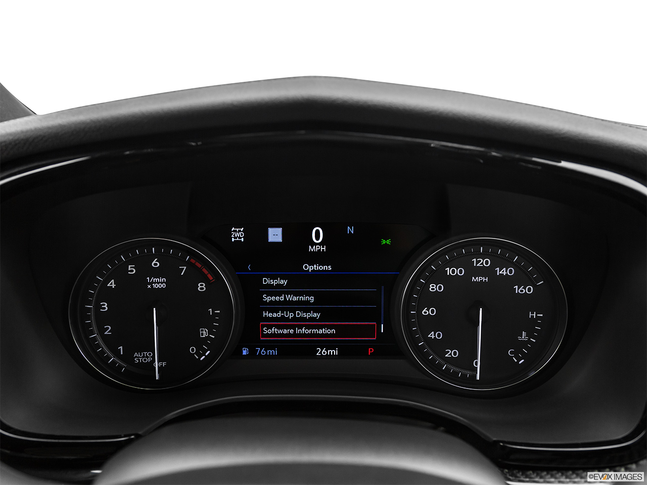 2020 Cadillac XT6 Sport Speedometer/tachometer. 