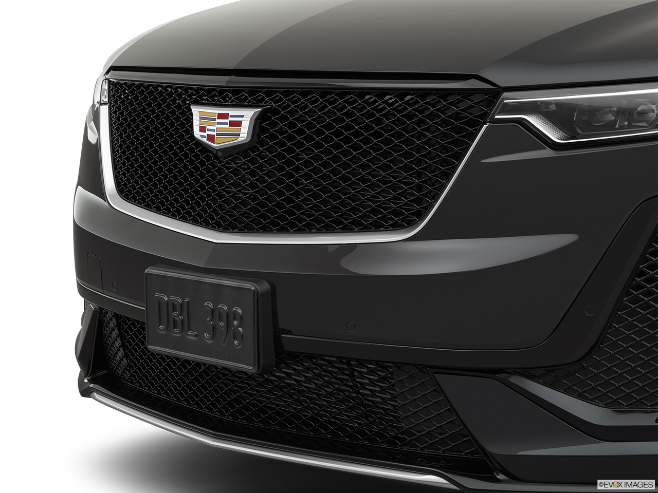 2020 Cadillac XT6 Sport Close up of Grill. 