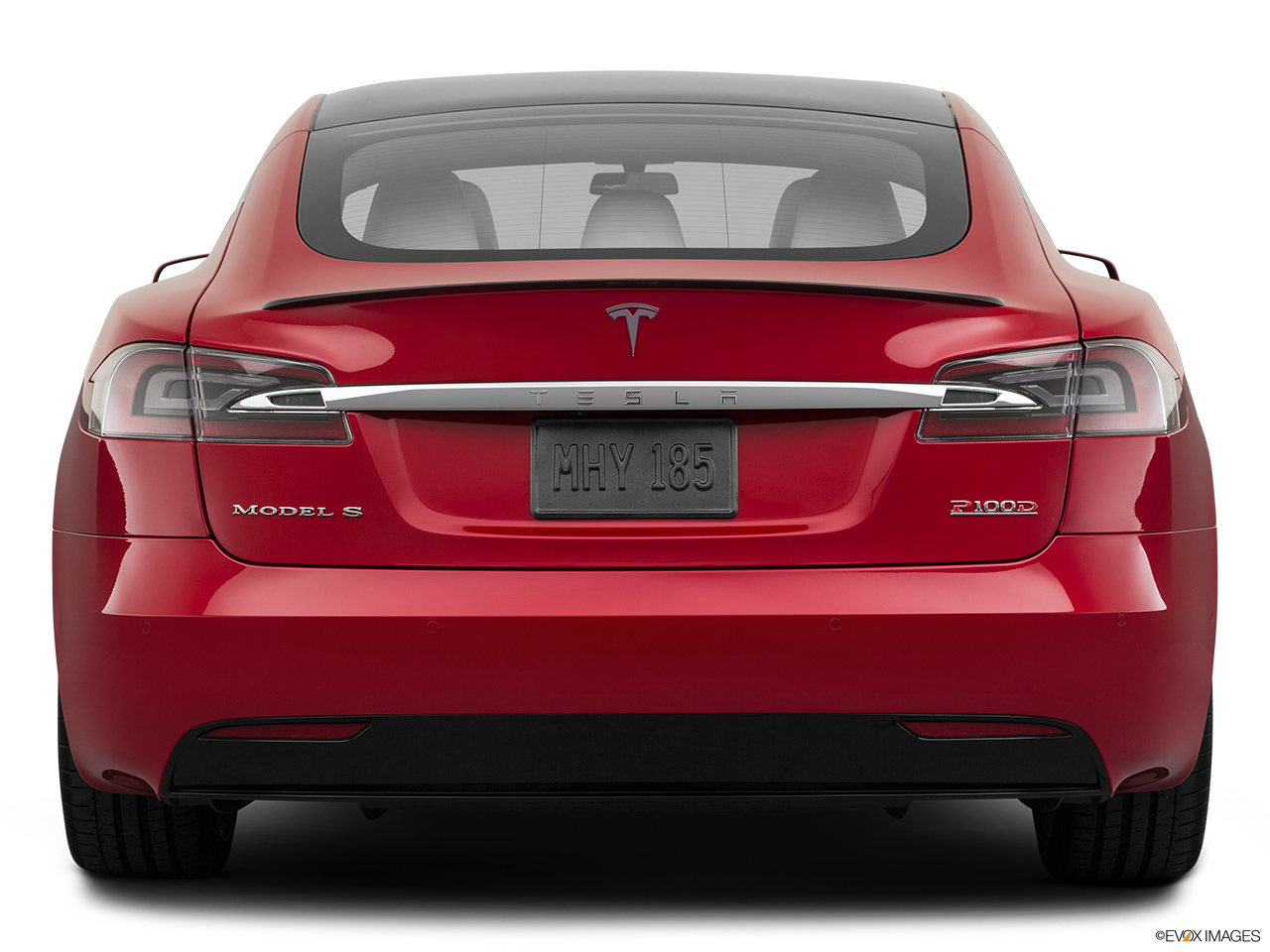 2019 Tesla Model S P100D Low/wide rear. 