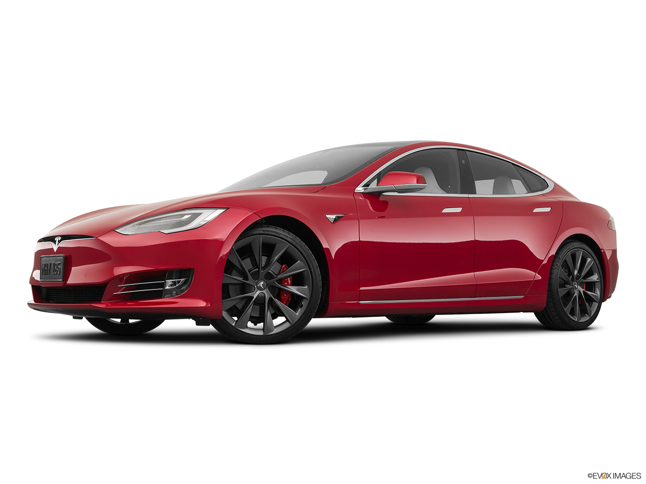 2019 Tesla Model S P100D Low/wide front 5/8. 