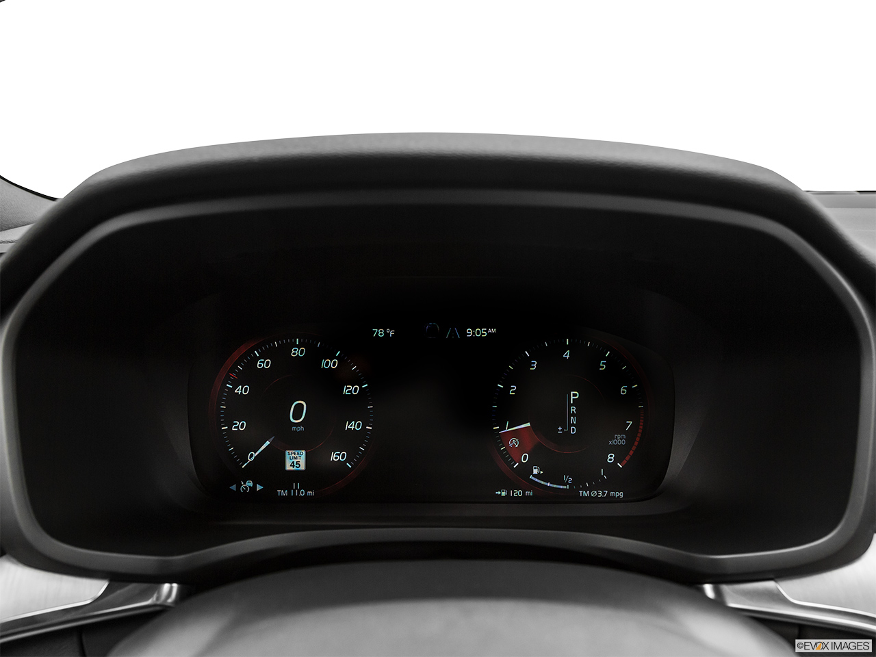 2020 Volvo V60 Cross Country T5 AWD Speedometer/tachometer. 