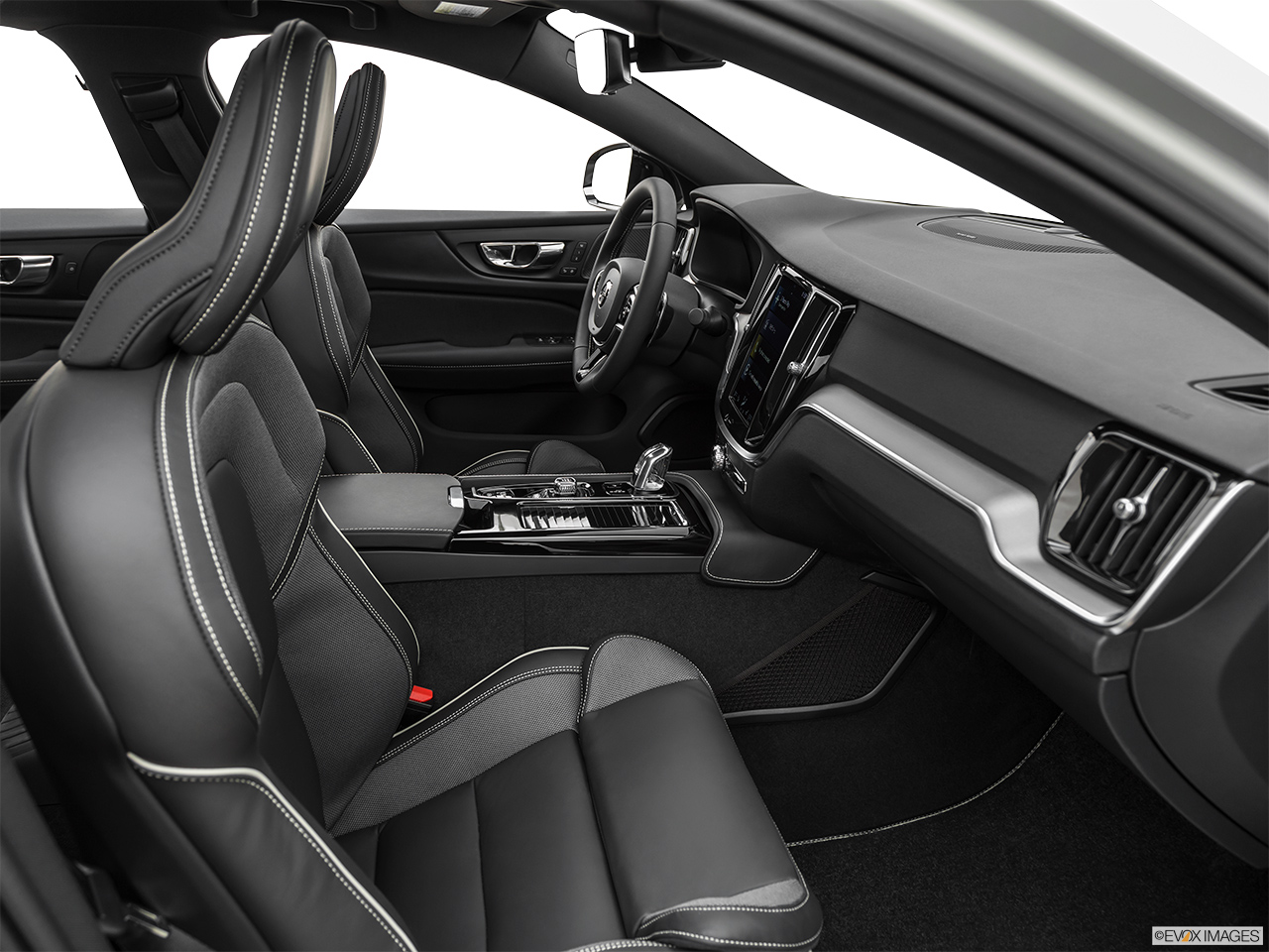 2020 Volvo S60 T8 R-Design eAWD Plug-in Hybrid Passenger seat. 
