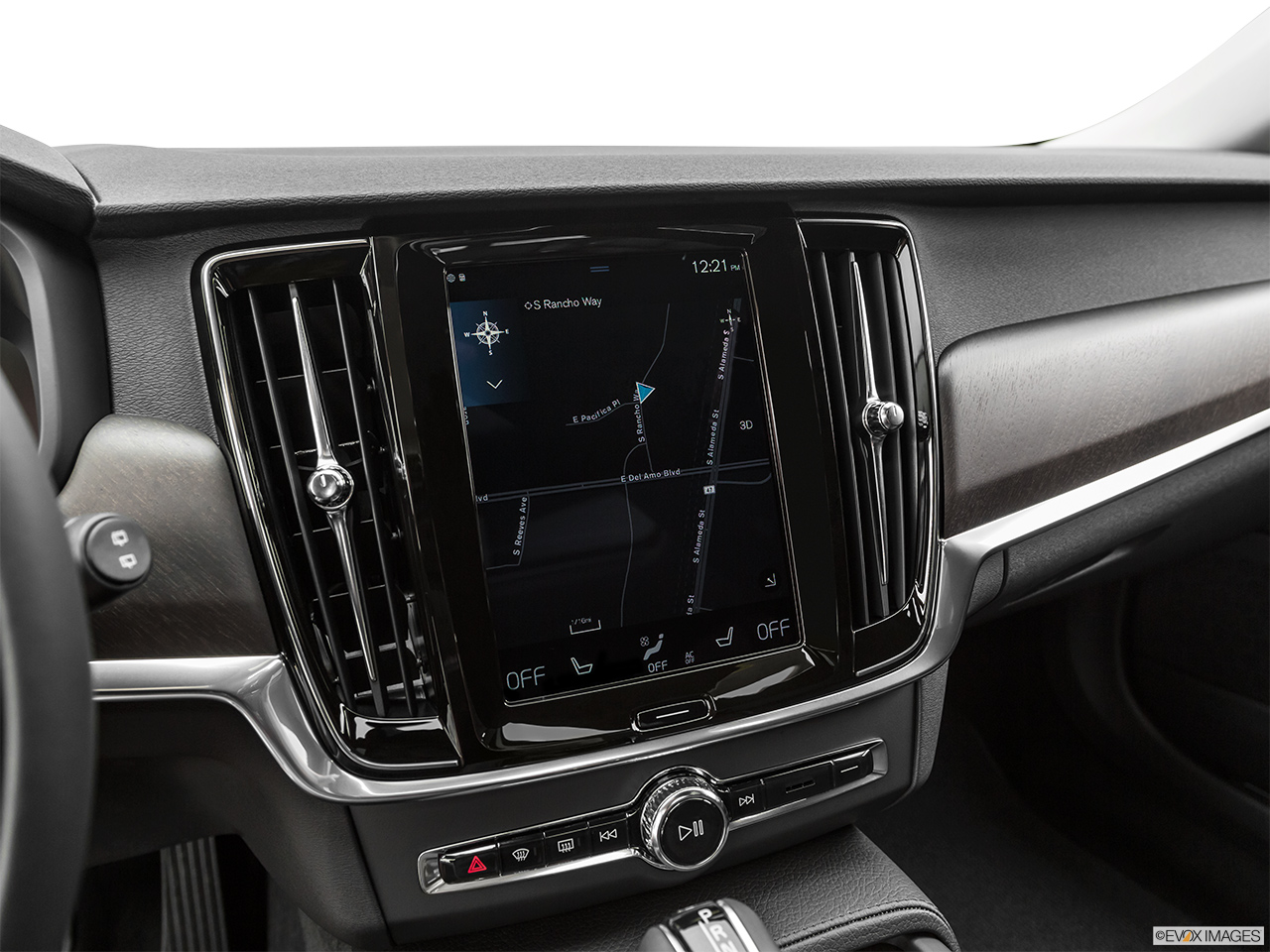 2020 Volvo V90 Cross Country T6 AWD Driver position view of navigation system. 