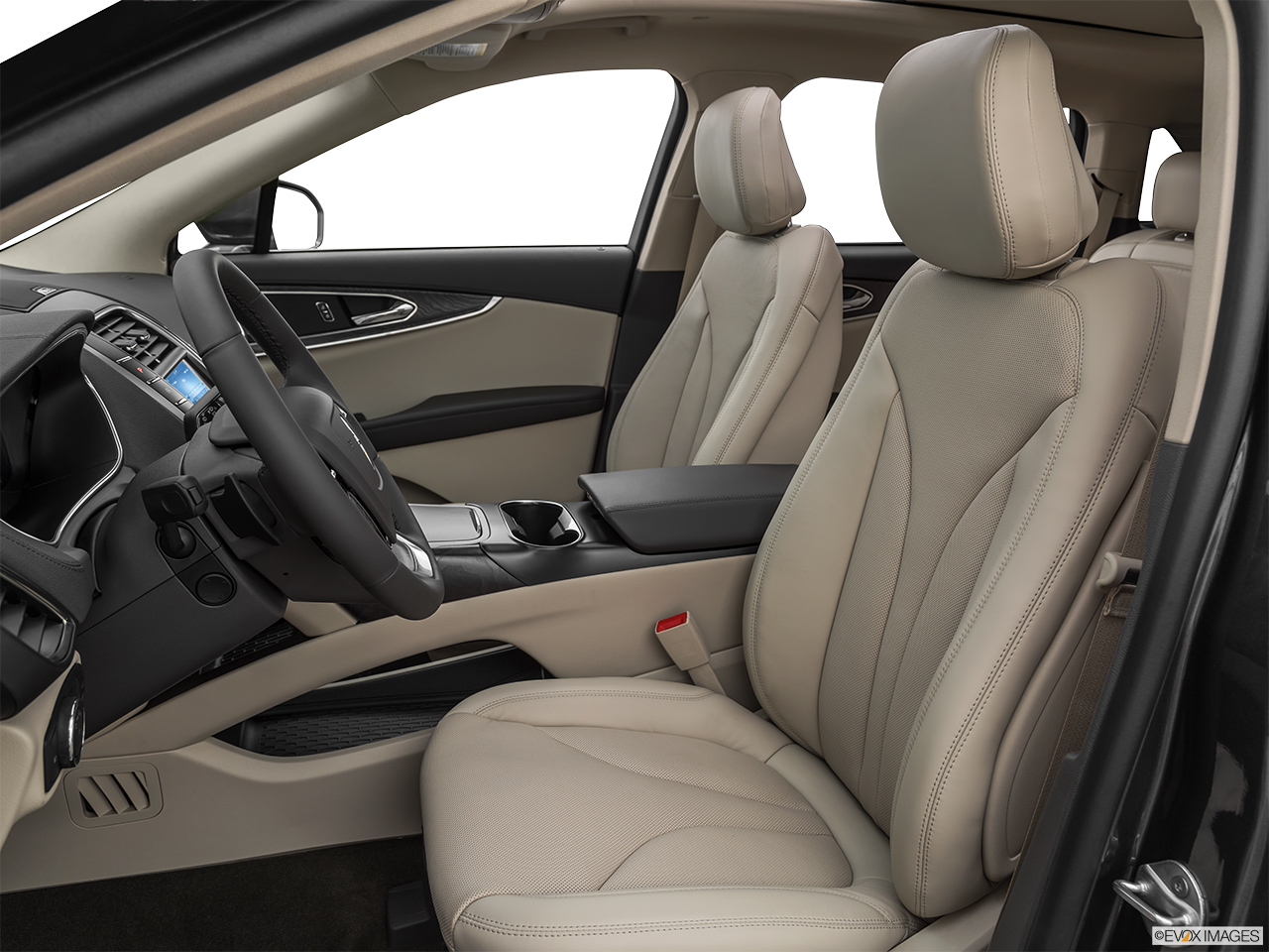 2020 Lincoln Nautilus Reserve Front seats from Drivers Side. 