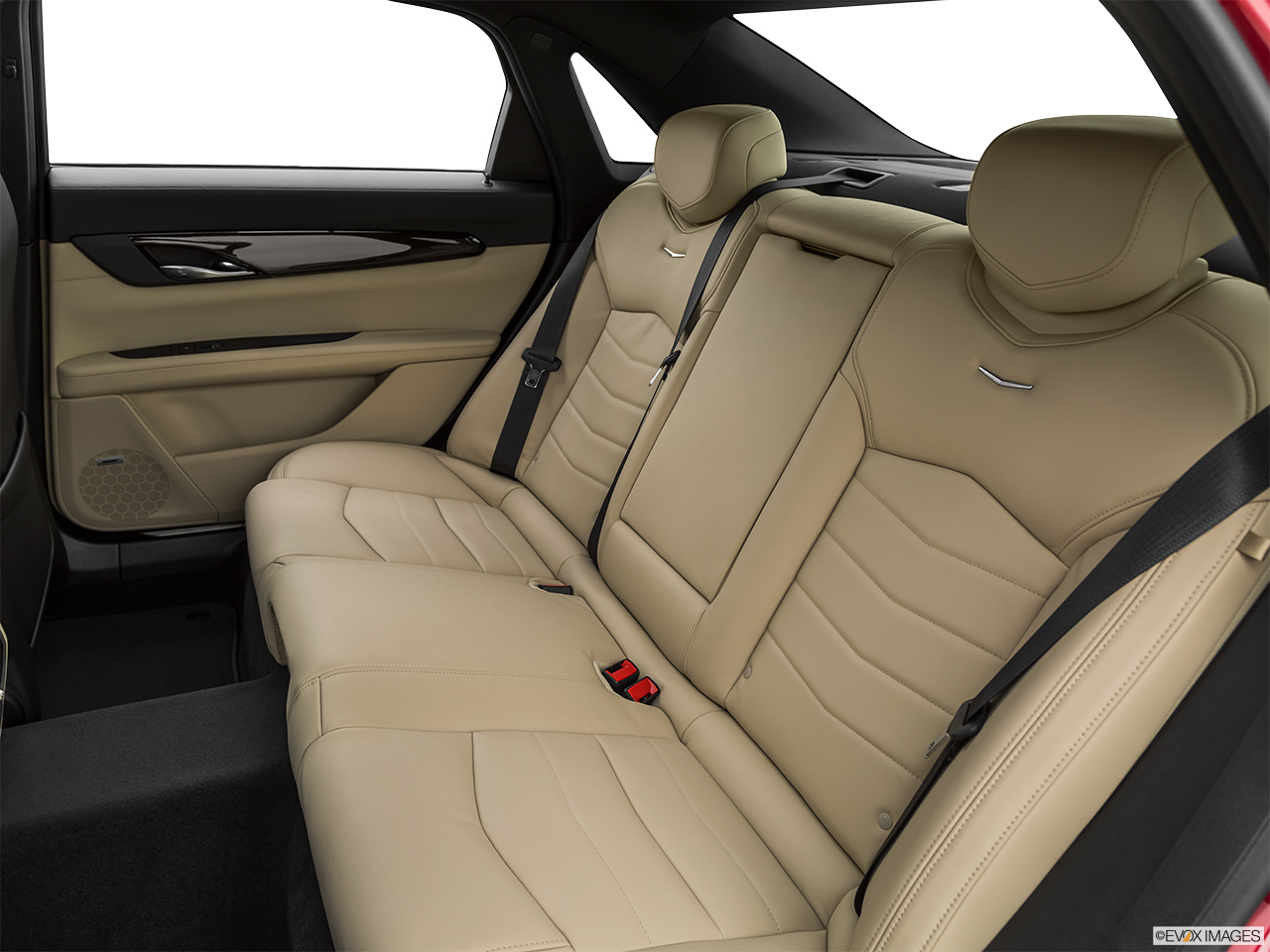 2020 Cadillac CT6 Luxury Rear seats from Drivers Side. 