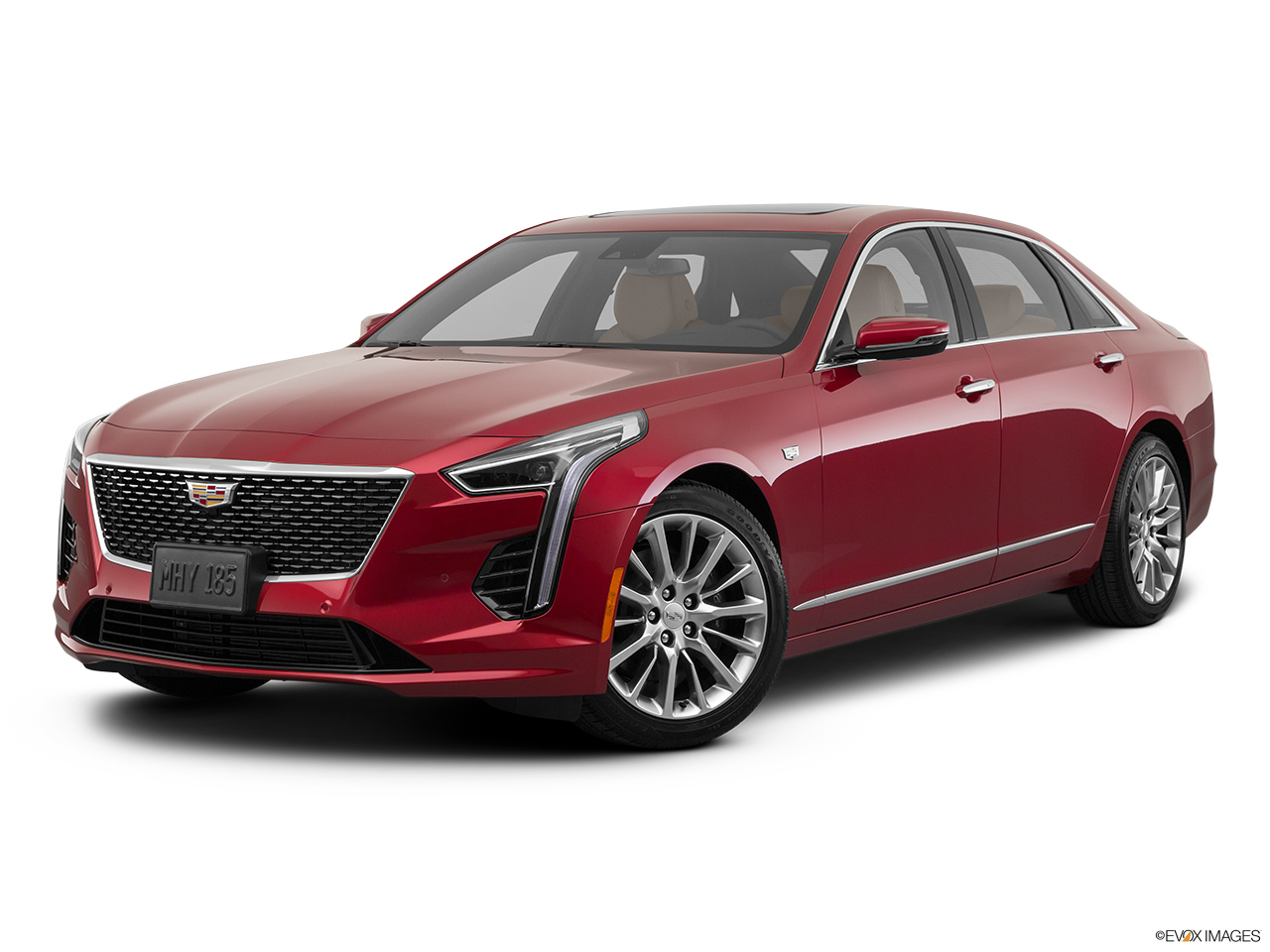 2020 Cadillac CT6 Luxury Front angle medium view. 