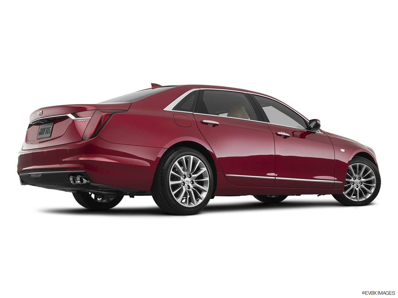 2020 Cadillac CT6 Luxury Low/wide rear 5/8. 