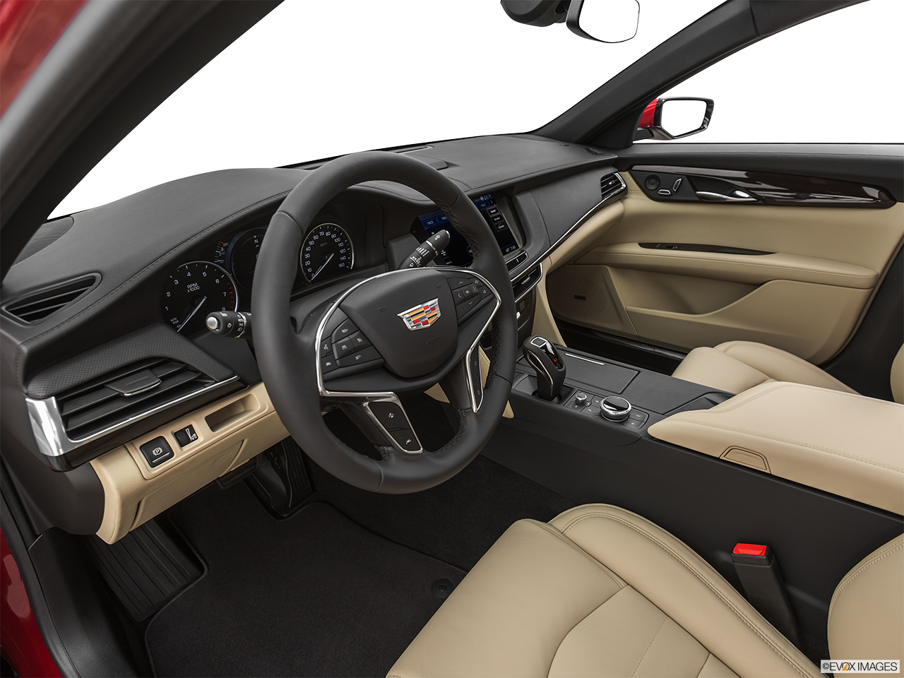 2020 Cadillac CT6 Luxury Interior Hero (driver's side). 