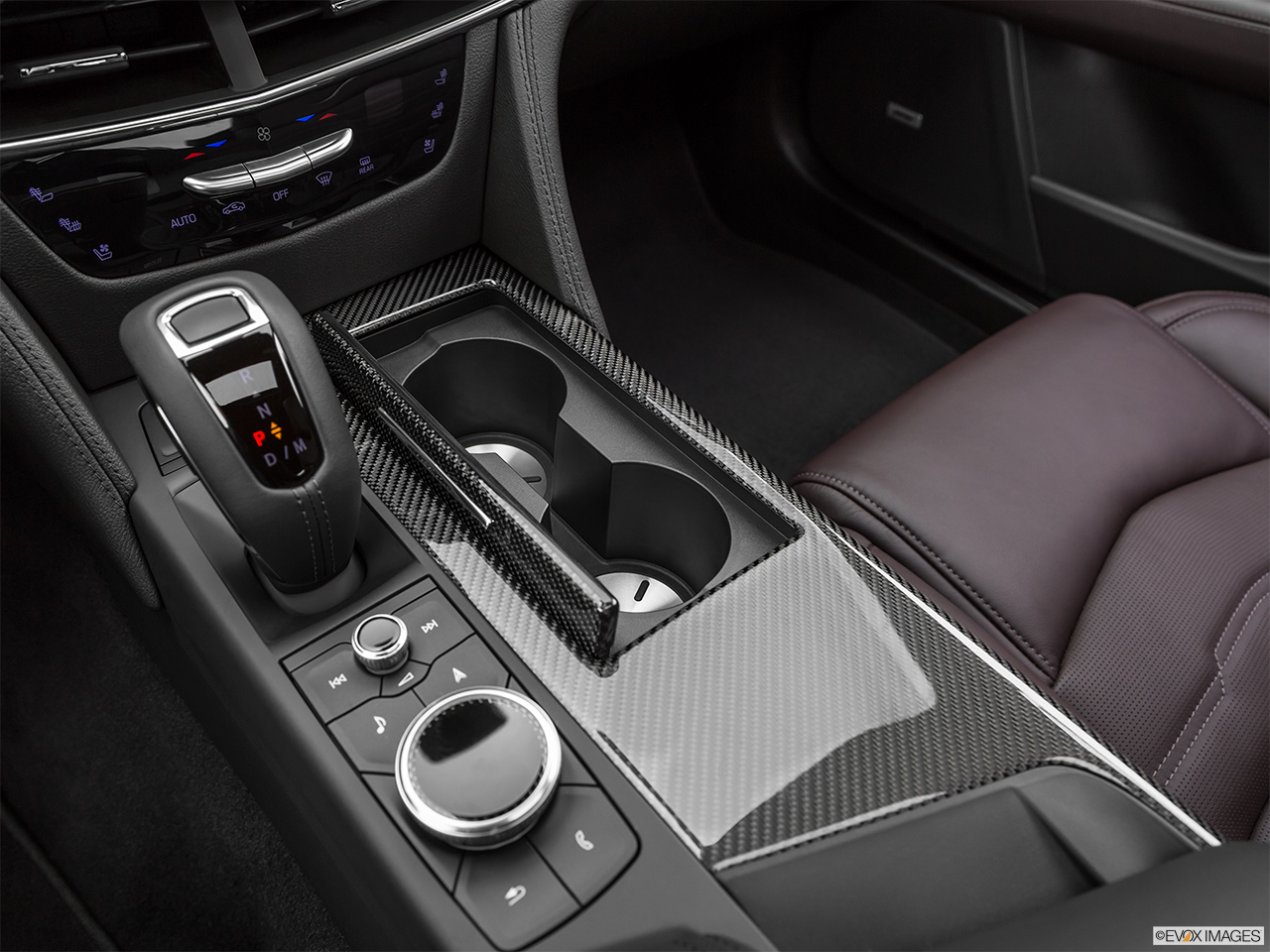2019 Cadillac CT6-V Base Cup holders. 