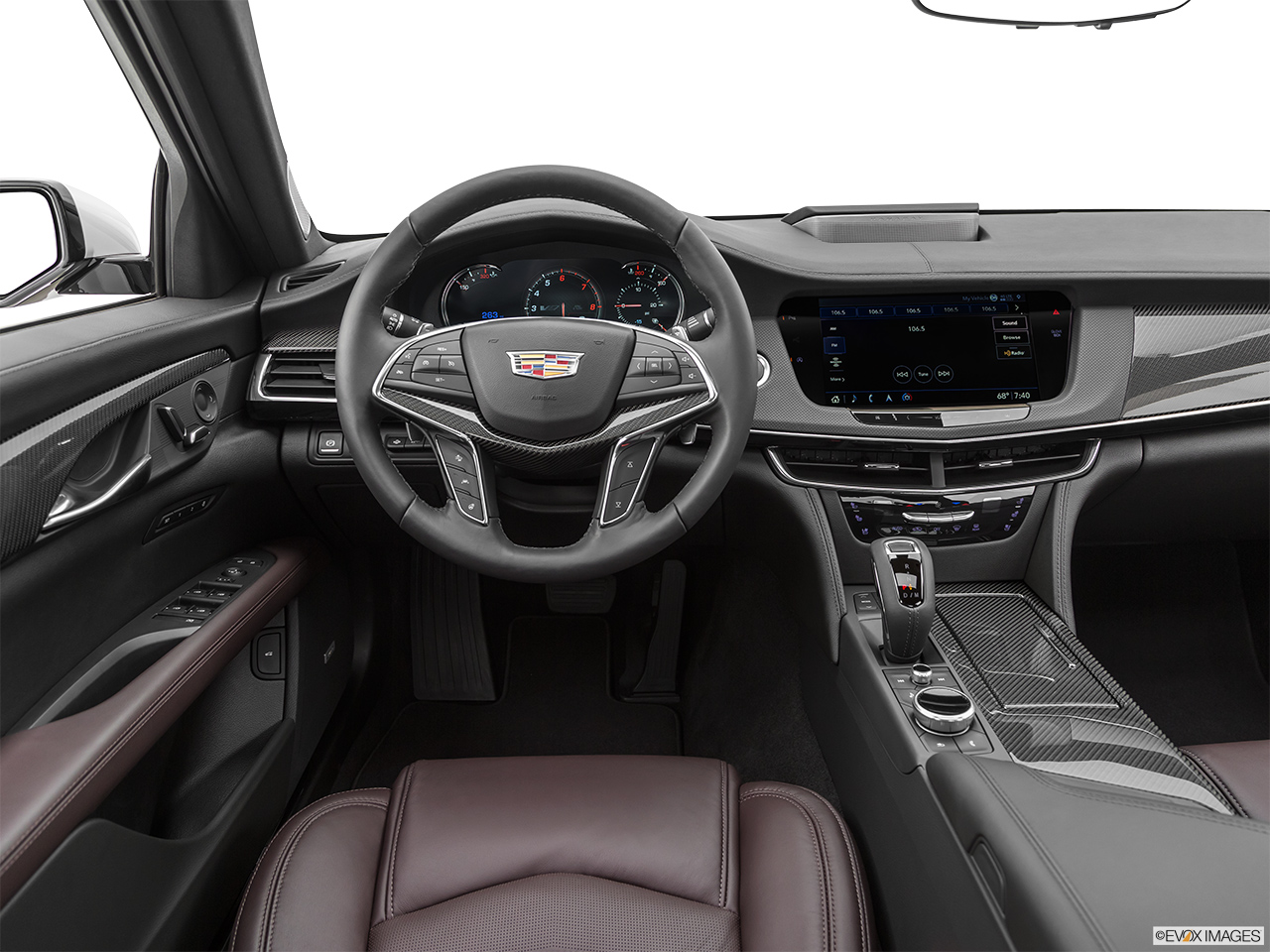 2019 Cadillac CT6-V Base Steering wheel/Center Console. 