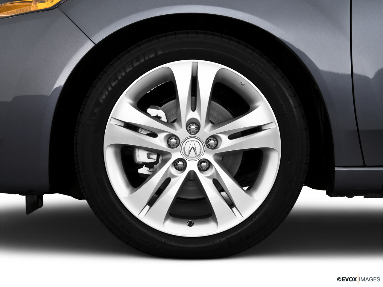 2010 Acura TSX V6 Front Drivers side wheel at profile. 