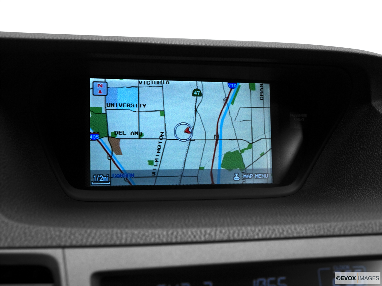 2010 Acura TSX V6 Driver position view of navigation system. 