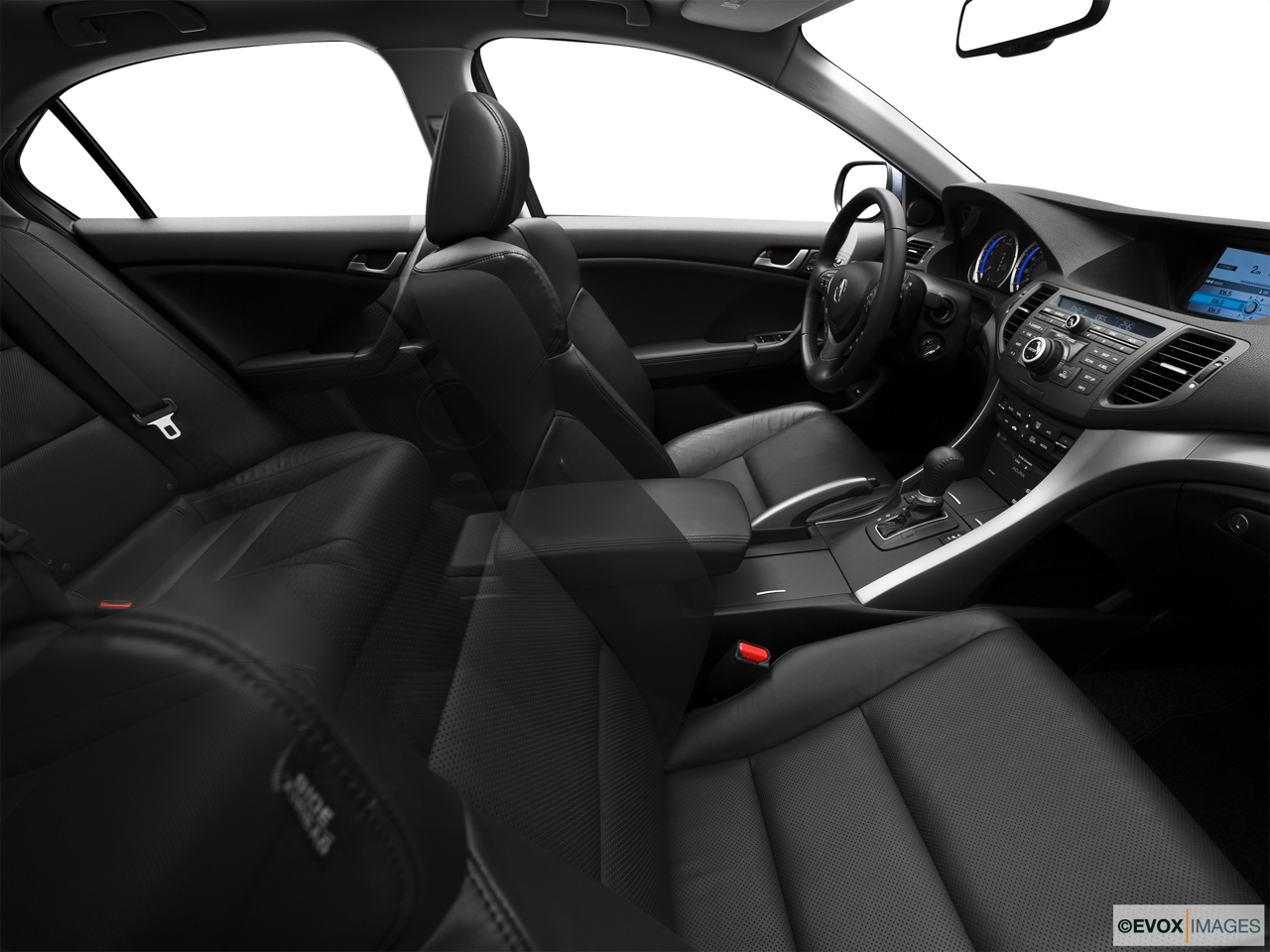 2010 Acura TSX V6 Fake Buck Shot - Interior from Passenger B pillar. 