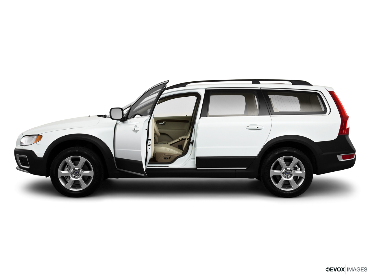 2010 Volvo XC70 3.2 AWD Driver's side profile with drivers side door open. 
