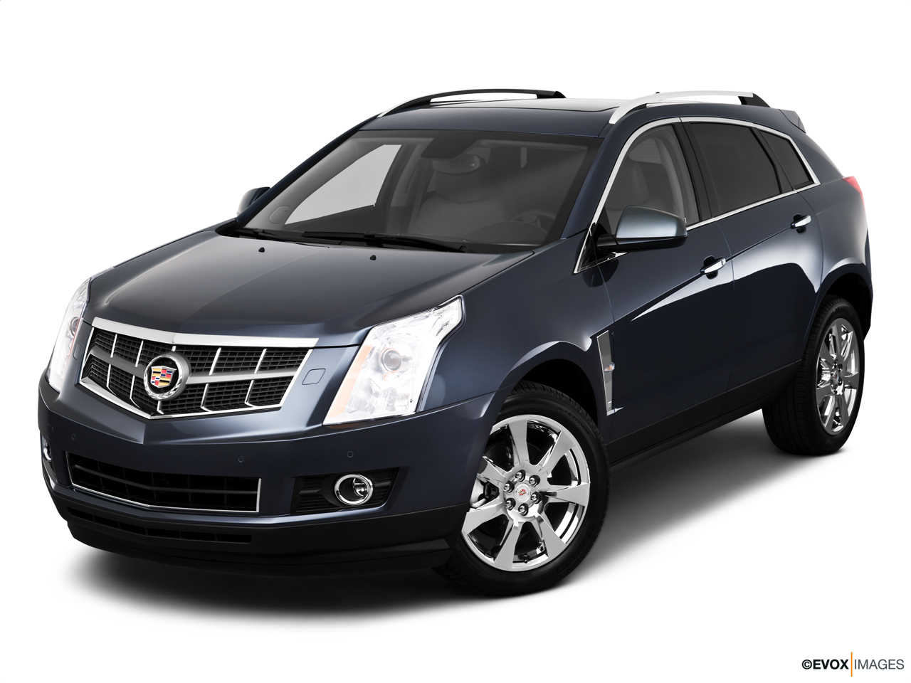 2010 Cadillac SRX Crossover Premium Collection Front angle view. 