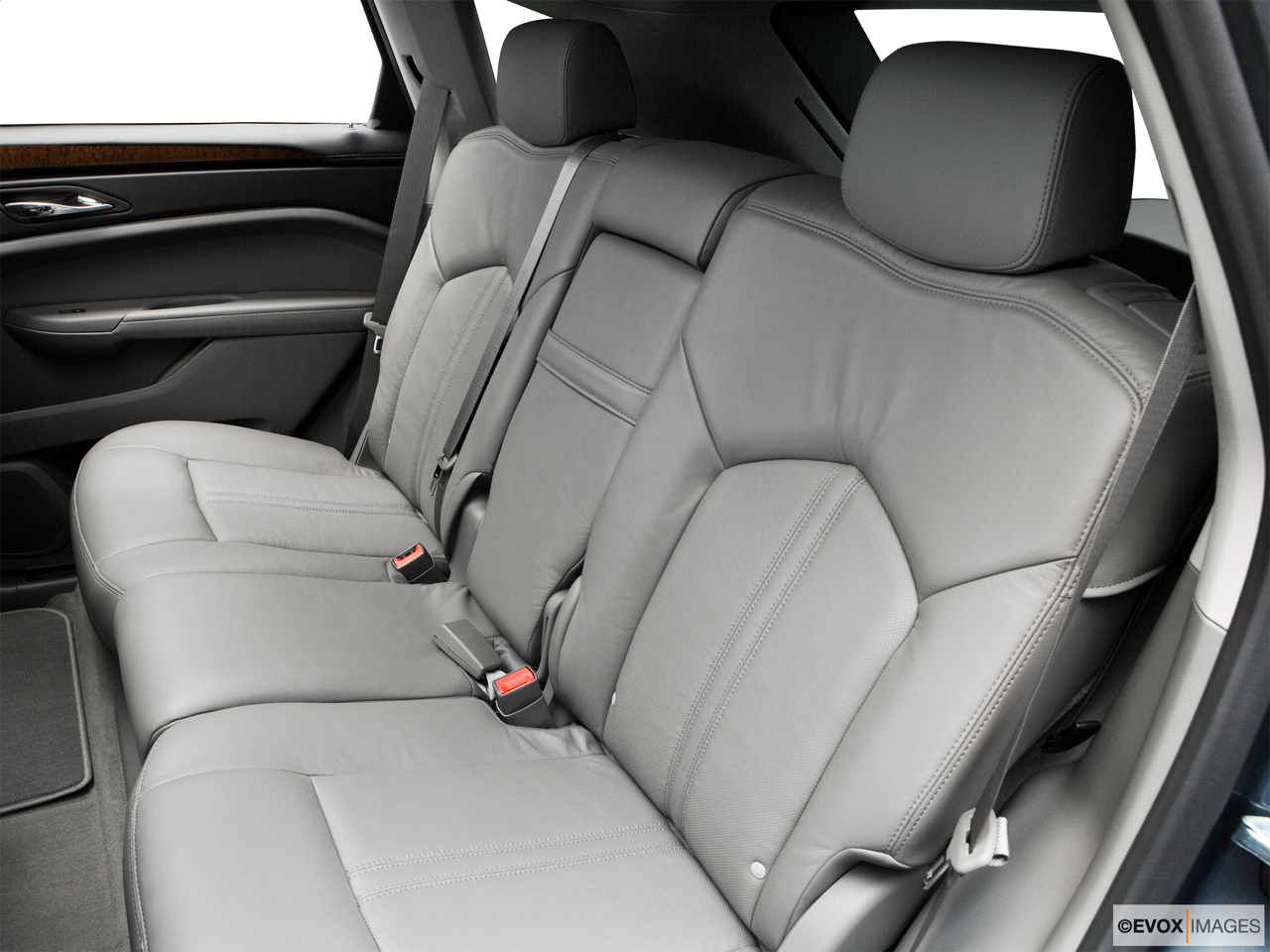 2010 Cadillac SRX Crossover Premium Collection Rear seats from Drivers Side. 