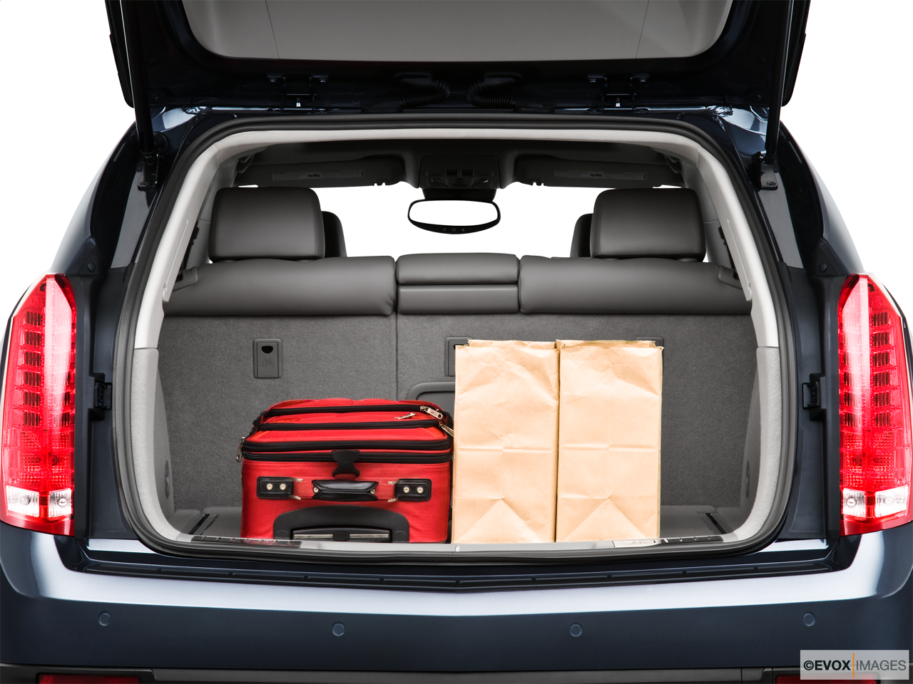 2010 Cadillac SRX Crossover Premium Collection Trunk props. 
