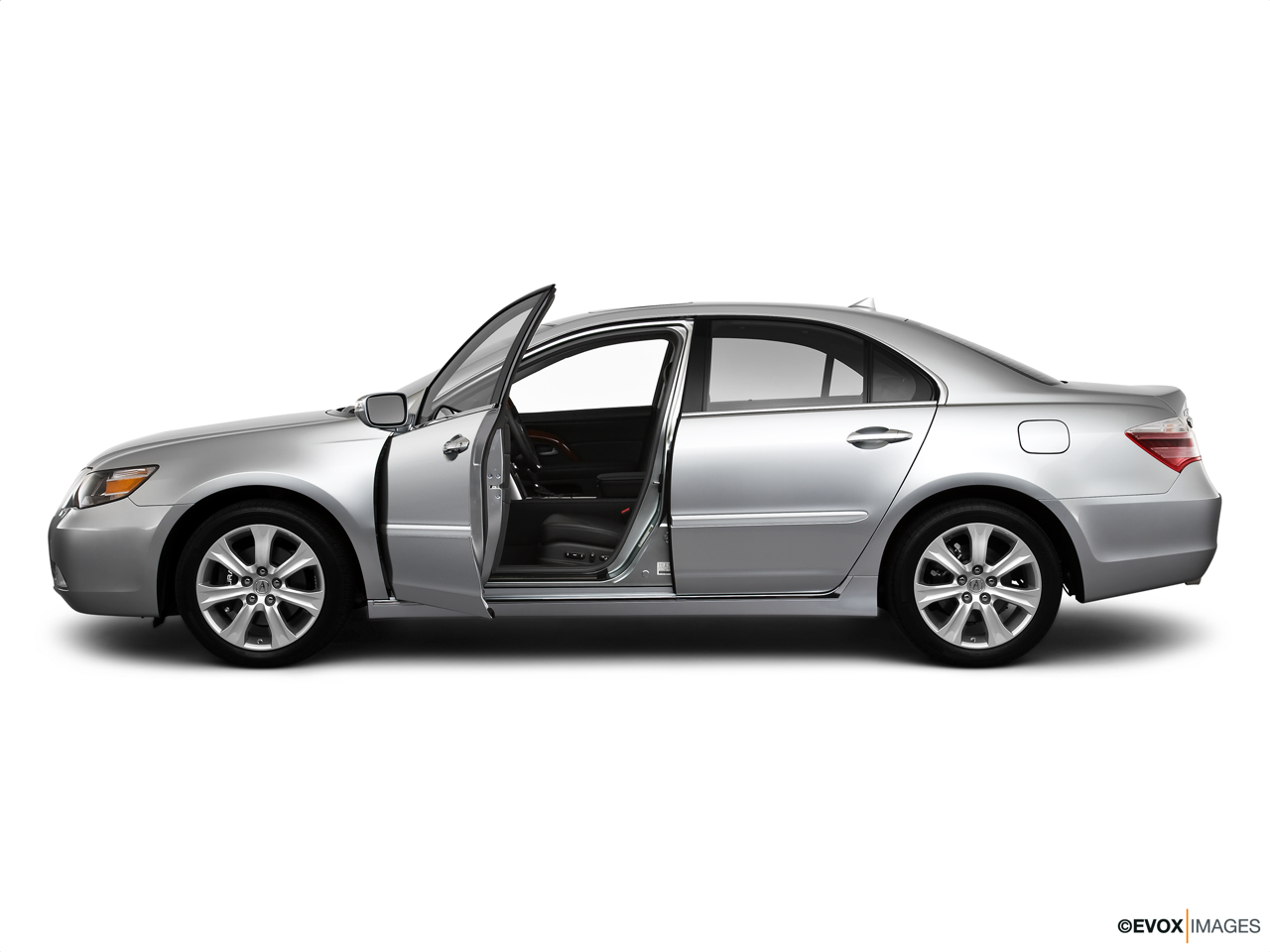 2010 Acura RL RL Driver's side profile with drivers side door open. 