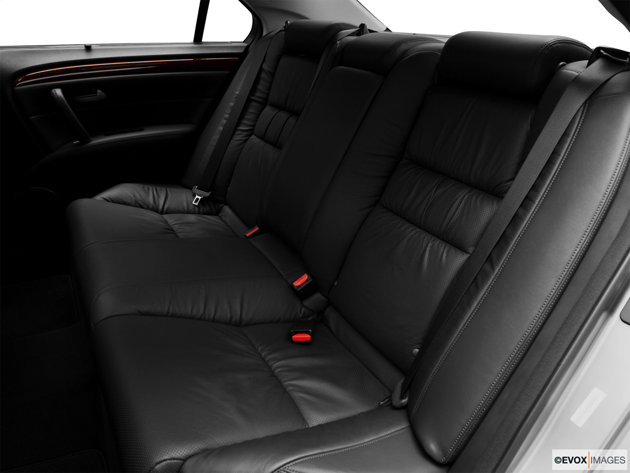2010 Acura RL RL Rear seats from Drivers Side. 