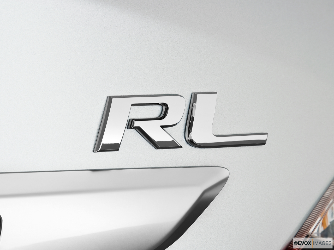 2010 Acura RL RL Rear model badge/emblem 
