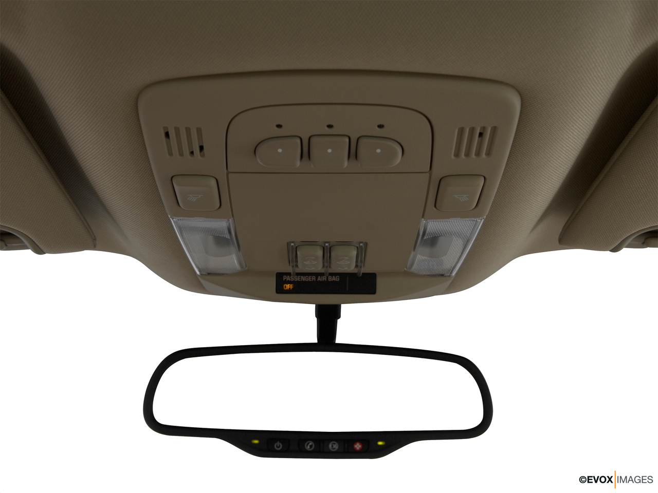 2010 Cadillac DTS Luxury Collection Courtesy lamps/ceiling controls. 