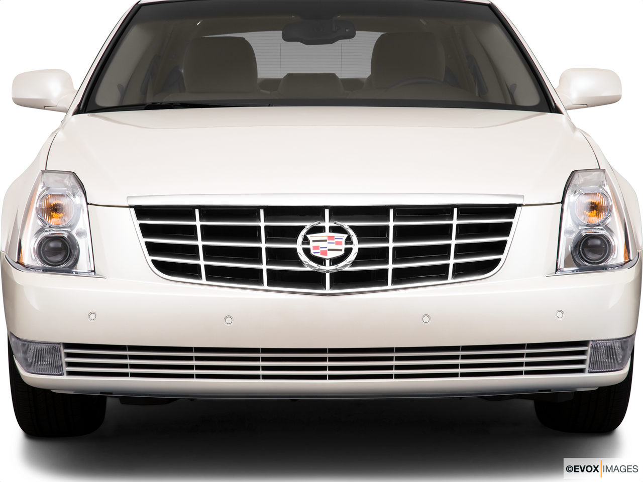 2010 Cadillac DTS Luxury Collection Close up of Grill. 