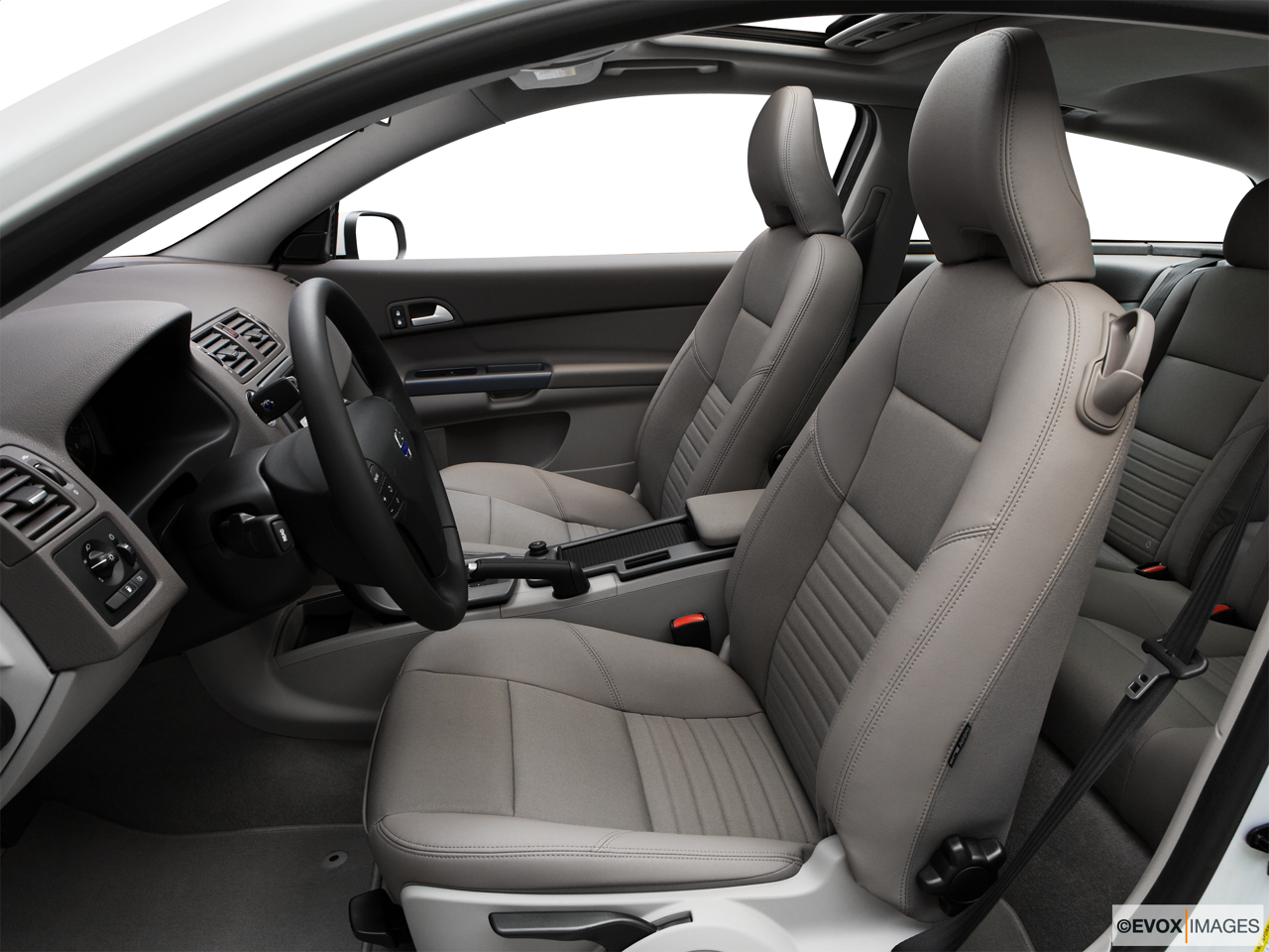 2010 Volvo C30 T5 Front seats from Drivers Side. 